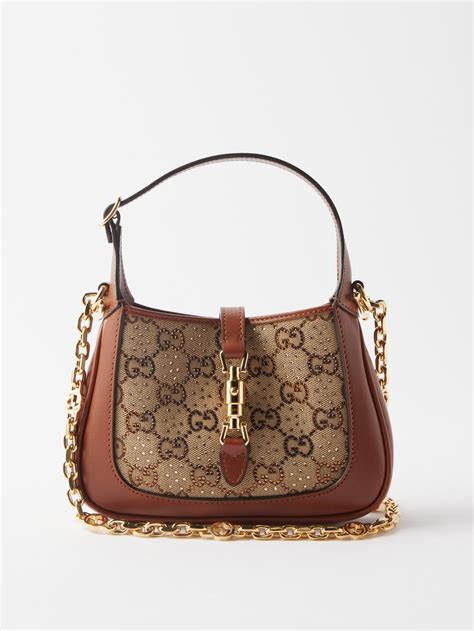 gucci brown jackie